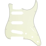 Fender 11-Hole Modern-Style Stratocaster Mint Green S/S/S Pickguards Backplates Battipenna 0992144000