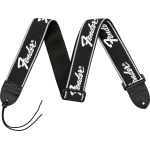 Fender Running Logo Strap, Black 0990671000
