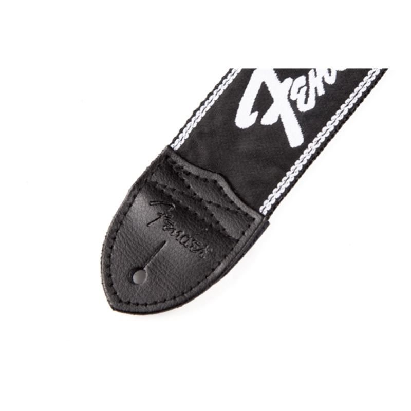 Fender Running Logo Strap, Black 0990671000