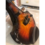 Cantini Violino Earphonic 4 corde ISSP2 MIDI Occhietto Tobacco Burst Flamed