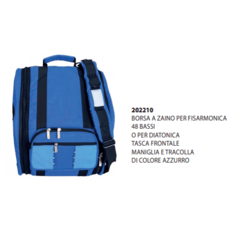 Borsa fisarmonica 48 Bassi imbottita
