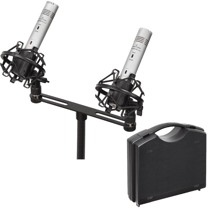 Soundsation Set Microfoni Stereo PCM8000 Match Coppia microfoni panoramici