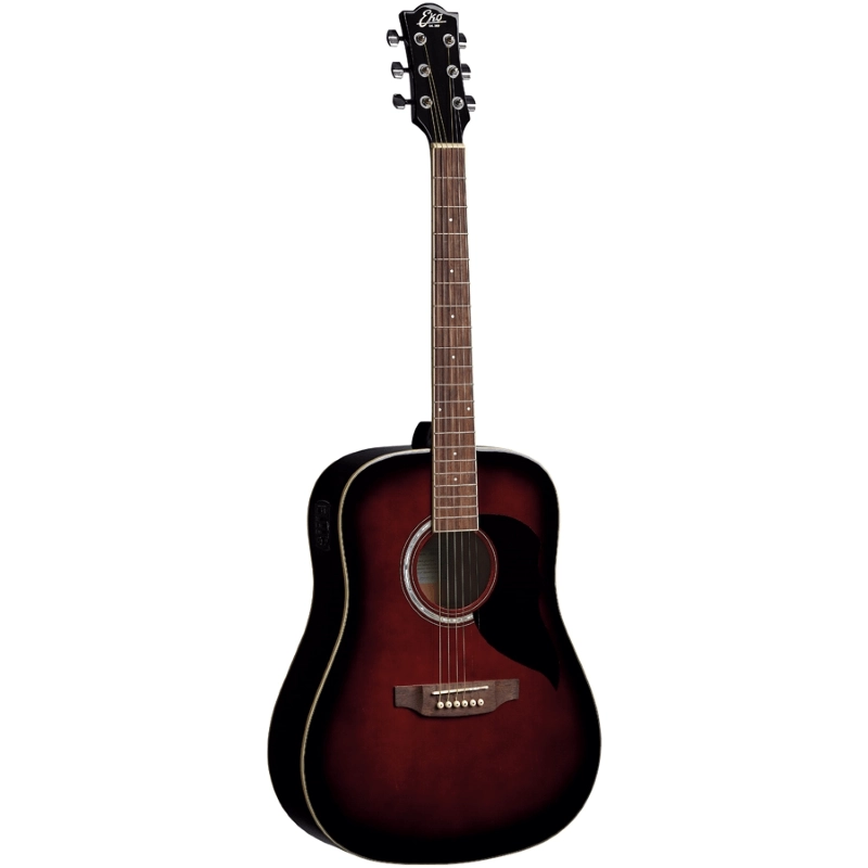 Eko Ranger 6 Eq Red Sunburst - Chitarra acustica elettrificata colore Rosso sfumato