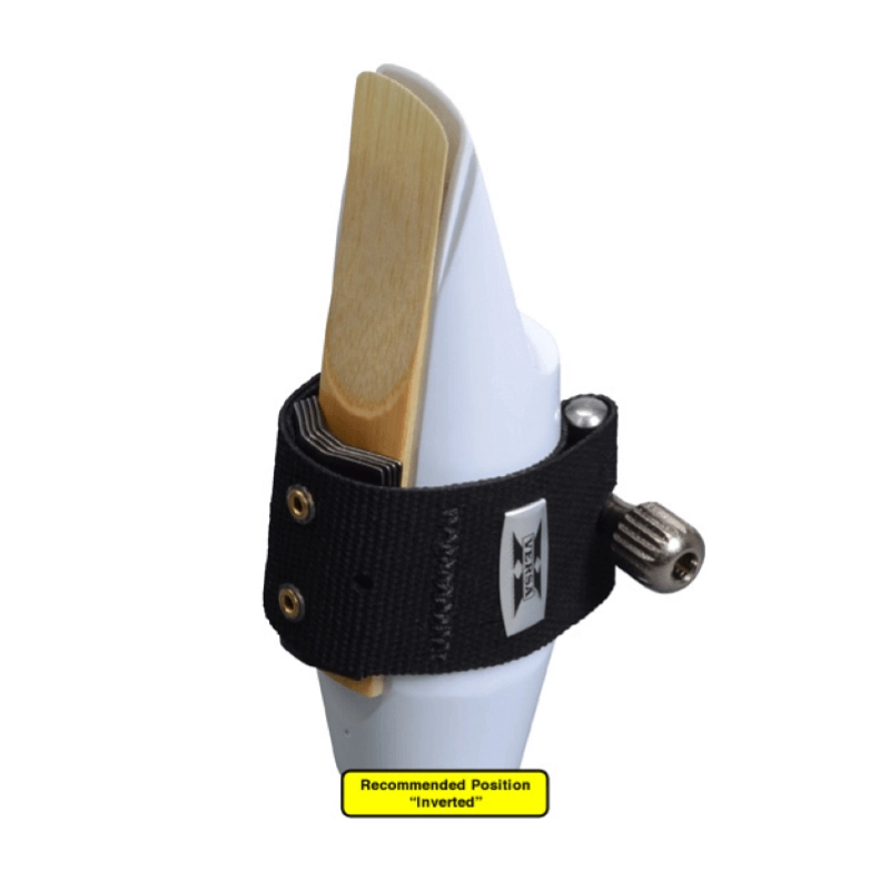 Rovner V1E Legatura Serie Versa per Clarinetto German Style in Sib/Soprano in Mib (Bocchino Ebanite/ABS)