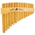 KARL SCHWARZ 0/055h Flauto di Pan 15 Toni (Sol-Sol)