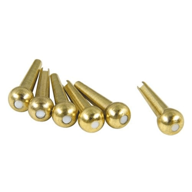 D'ANDREA TP4T Tone Pins a Testa Tonda in Ottone (Confezione da 6 pz)