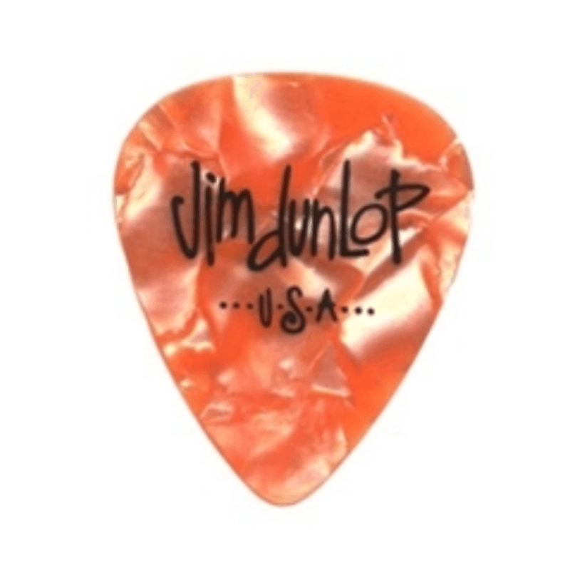 Dunlop 483P#08 Orange Perloid - Heavy conf. da 6 plettri