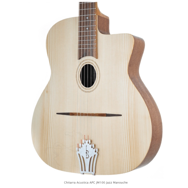 APC JM100 Chitarra Gitane DJANGO   Buca Piccola