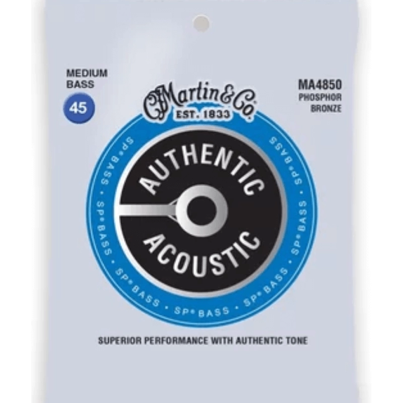 Martin & Co. MA4850 Corde Basso Acustico, Medium 45/105 Phosphor Bronze