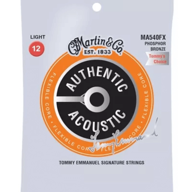 Martin & Co.MA540FX Authentic Flexible Core Light - Muta Tommy Emmanuel Signature 12-54