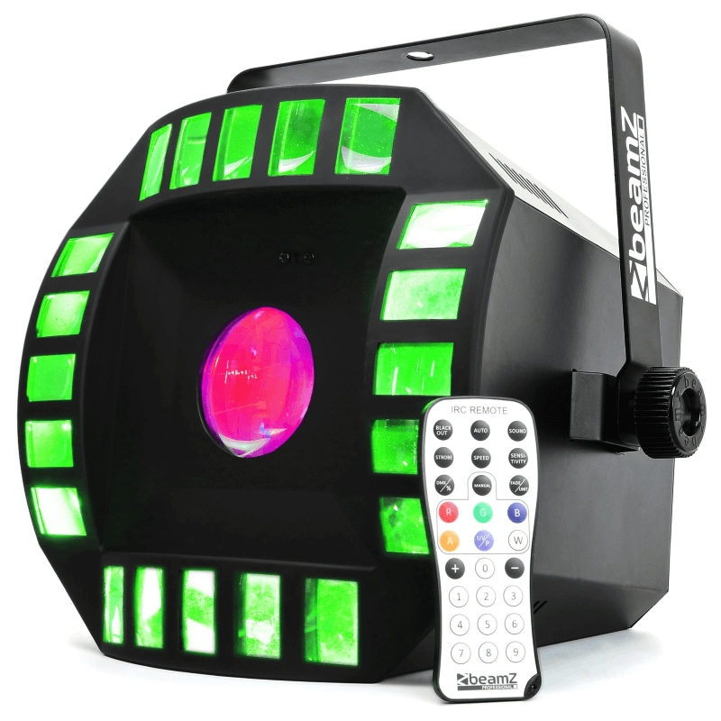 Beamz CUB4 II LED Quad Derby Moonflower