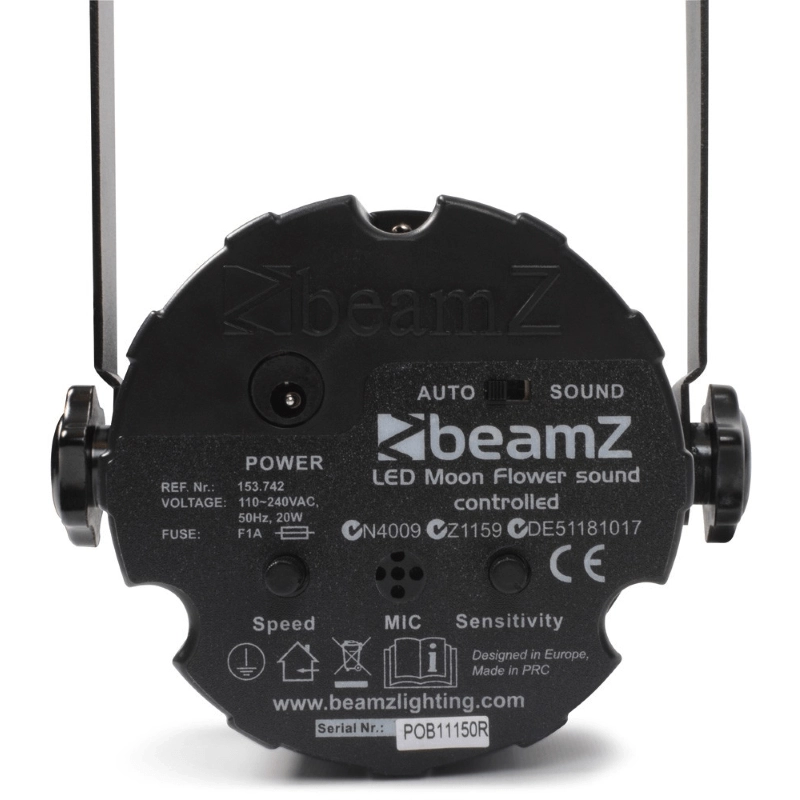 Beamz Moon Flower 60 RGBAW LED effetto luce a led