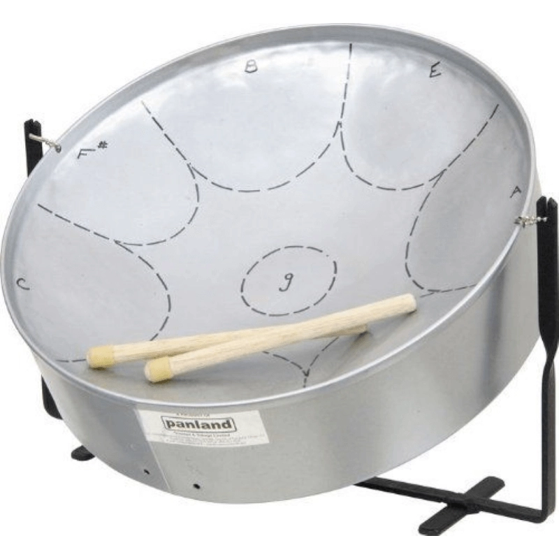 Steel Drum Tenor 9 note Trinidad Tobago, Panyard