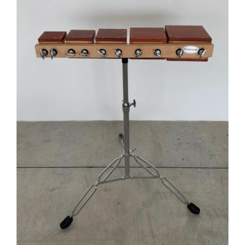 Oyster FLT-LP5A Temple Block 5 pz con stand