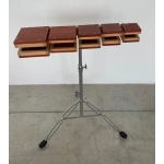 Oyster FLT-LP5A Temple Block 5 pz con stand