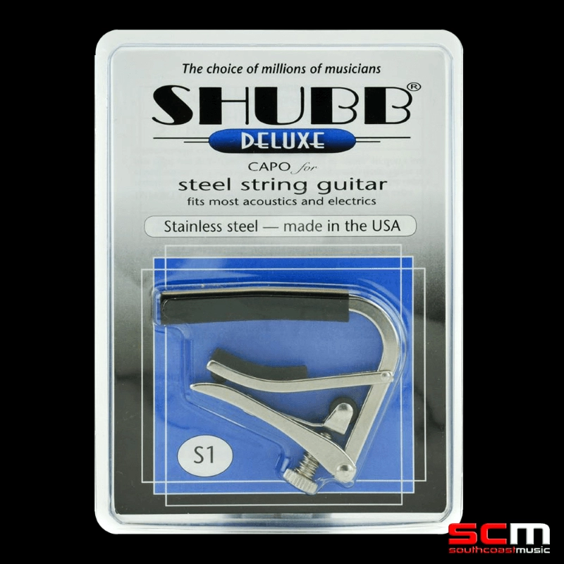SHUBB S1 CAPOTASTO ACUSTICA/ELETTRICA DELUXE