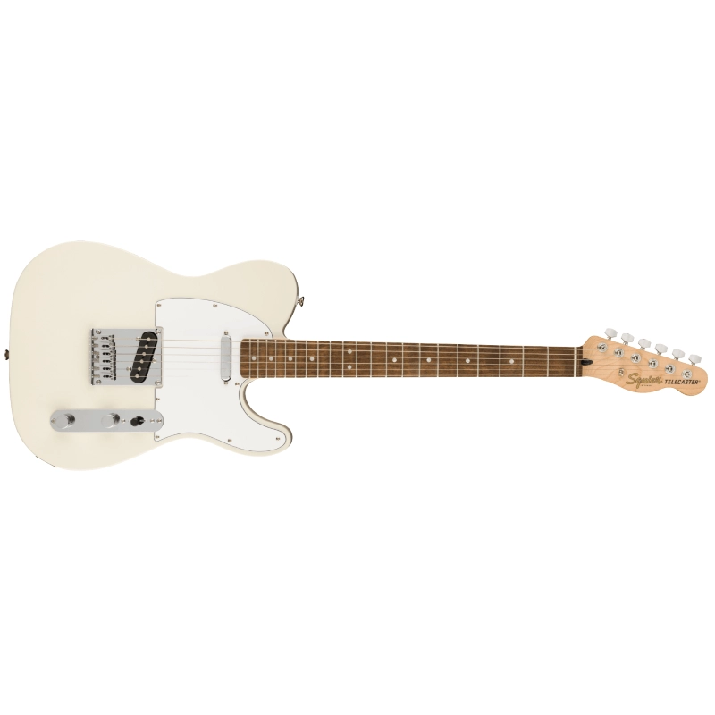 Fender Squier Affinity Series™ Telecaster®, Laurel Fingerboard, Olympic White 0378200505