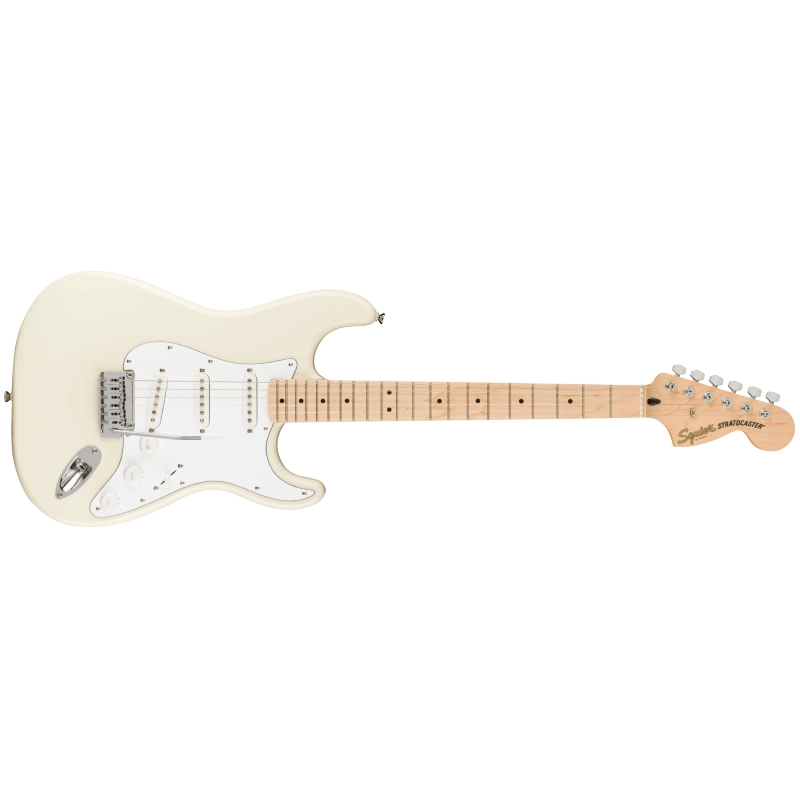 Fender Squier Affinity Series™ Stratocaster®, Maple Fingerboard, Olympic White 0378002505