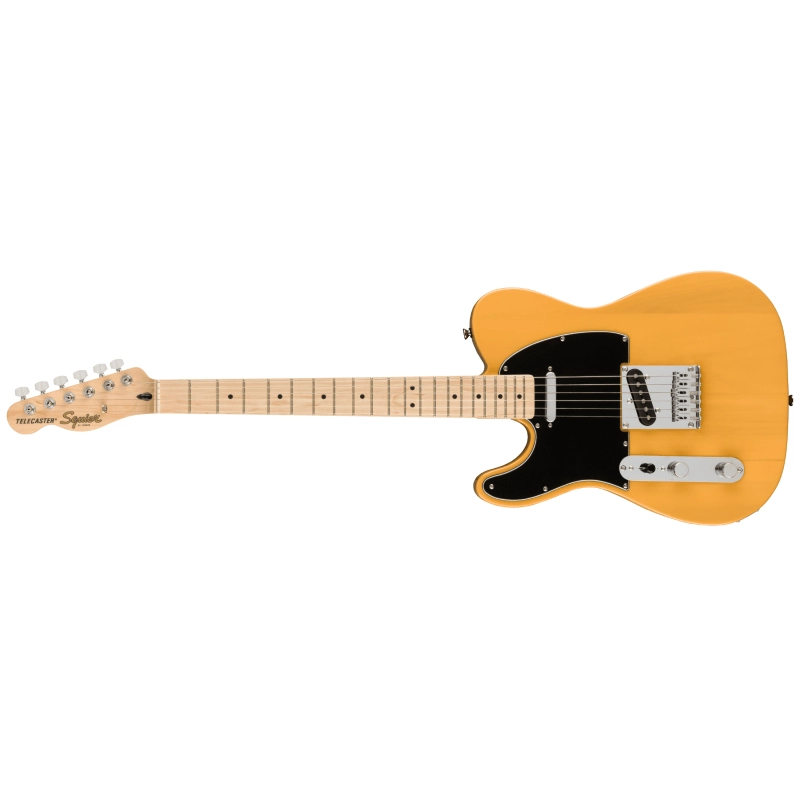 Fender Squier Affinity Series™ Telecaster® Left-Handed, Maple Fingerboard,Butterscotch Blonde 0378213550