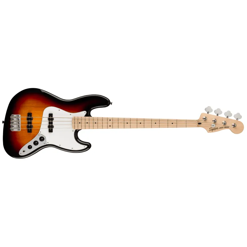 Fender Squier Affinity Series™ Jazz Bass®, Maple Fingerboard, 3-Color Sunburst 0378602500