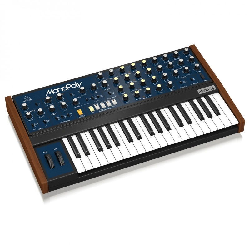 Behringer MonoPoly Sintetizzatore analogico 37 tasti polifonico 4 voci