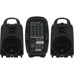 Behringer PPA500BT Sistema PA portatile a 6 canali e 500W con Bluetooth