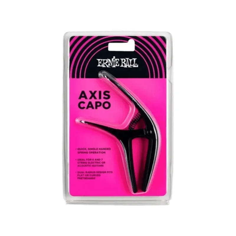 Ernie Ball EB 9600 Capotasto Chitarra Black