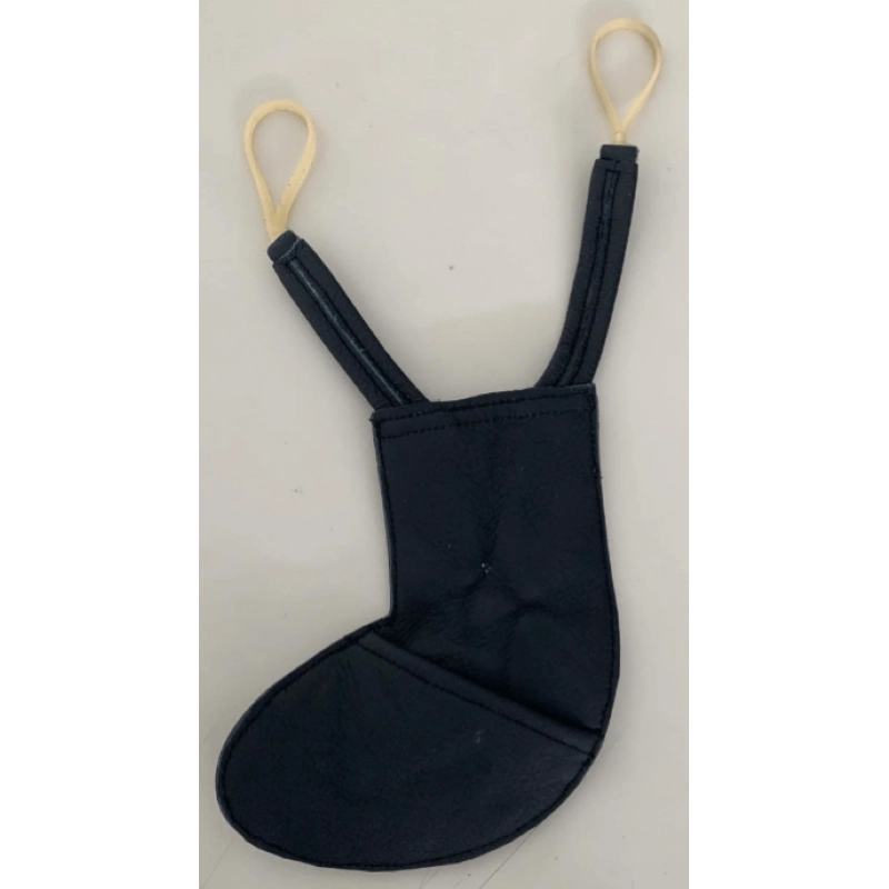 Listen NV914 B Coprimentoniera in pelle nera