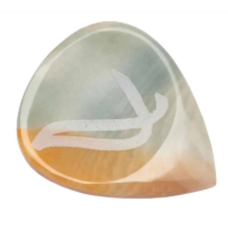 Wambooka Plettro Nativo RARE STONES Orbicular Ecaille pietra rara