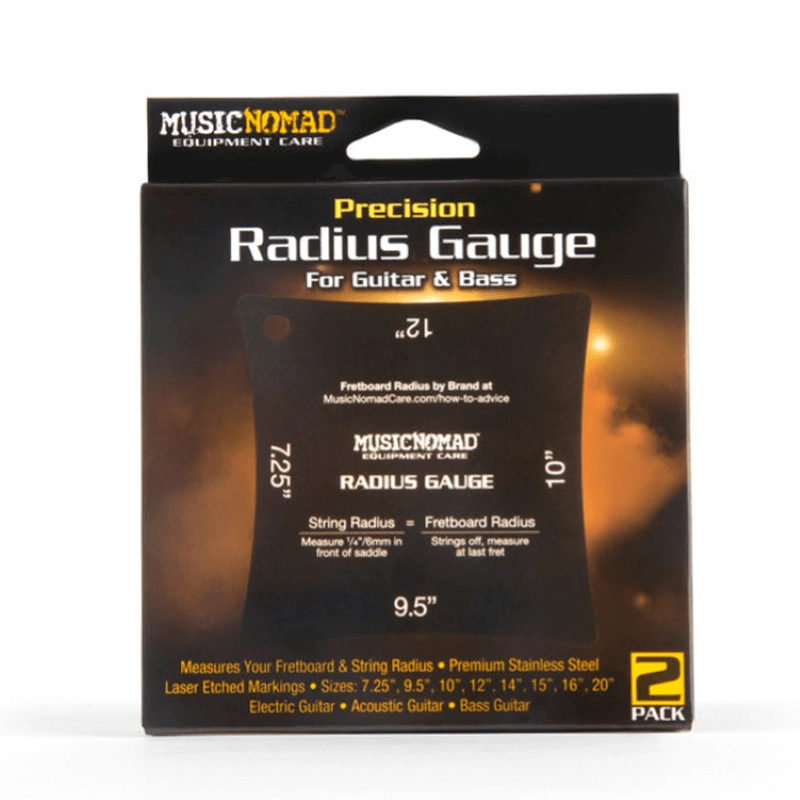MusicNomad MN603 Precision Radius Gauge Set
