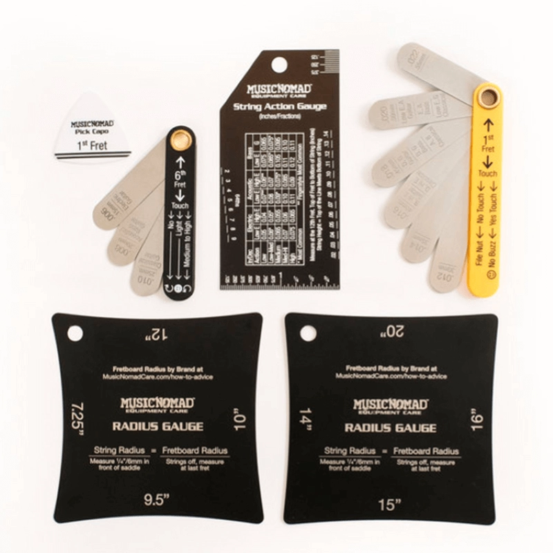 MusicNomad KIT Precision Setup Gauge MN-604 Chitarra e Basso