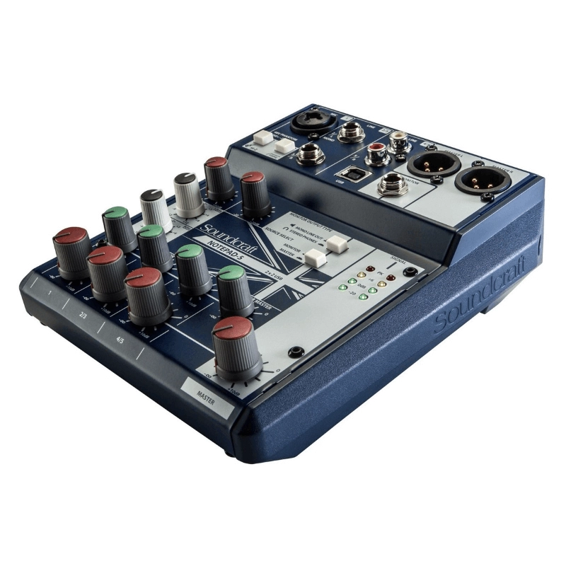 Soundcraft NOTEPAD 5 Mixer 5 canali