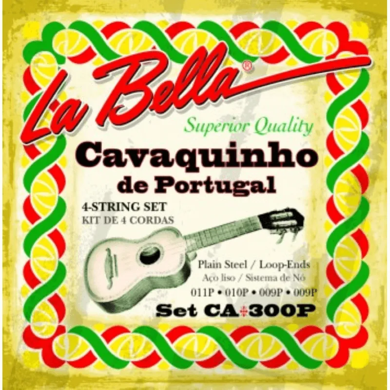 La Bella CA300P Set Corde Cavaquinho Portoghese con asola