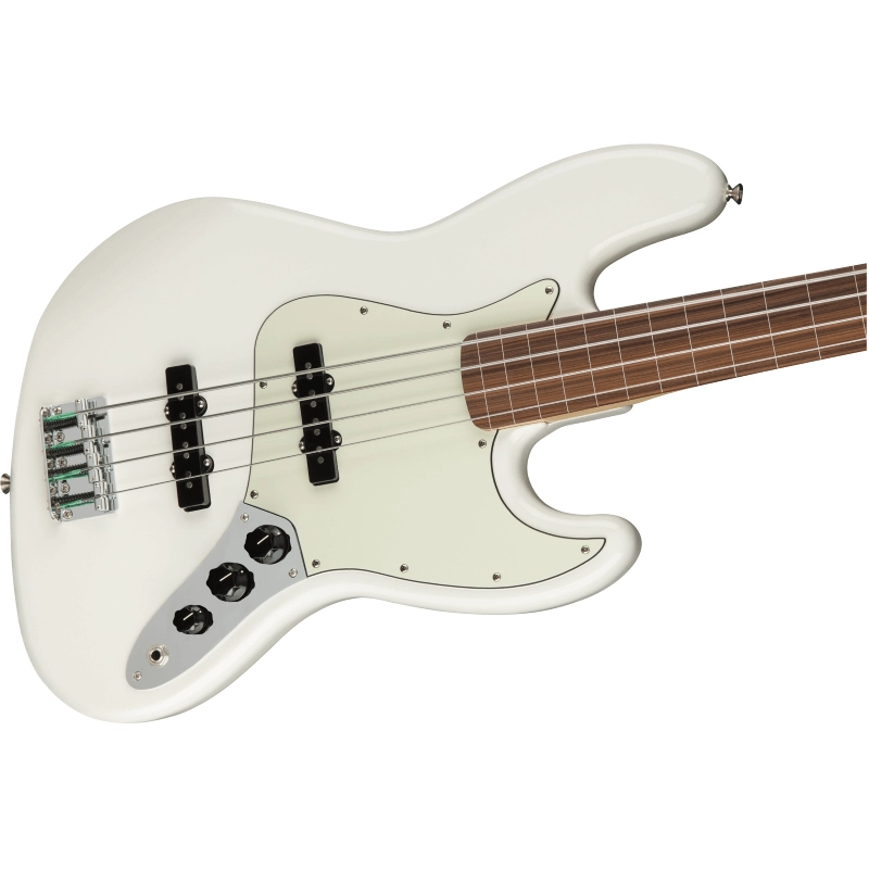 Fender Player Jazz Bass Fretless Polar White tastiera Pau Ferro 0149933515