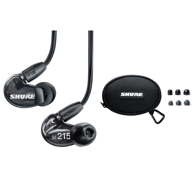 Shure SE215 K Auricolari Neri con MicroDriver Dinamico
