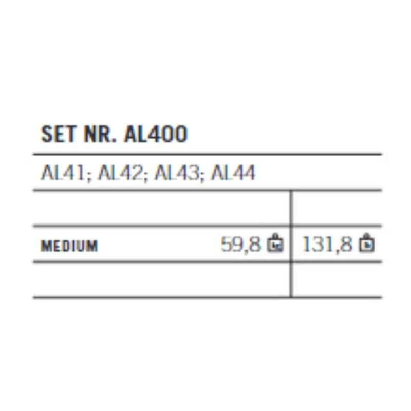 Thomastik ALPHAYUE AL400 4/4 set corde violoncello