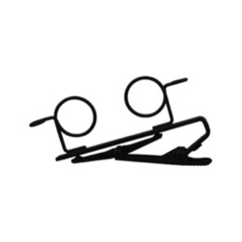 Shure RK183T2 Doppia pinza lavalier