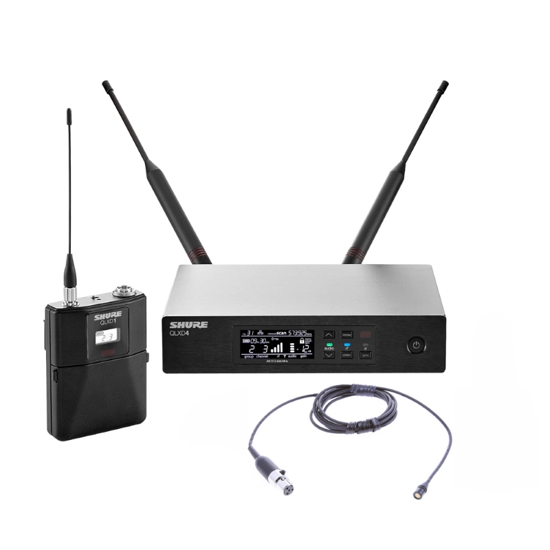 Shure QLXD14E/150/C-G51 470- 534 MHz Radiomicrofono lavalier