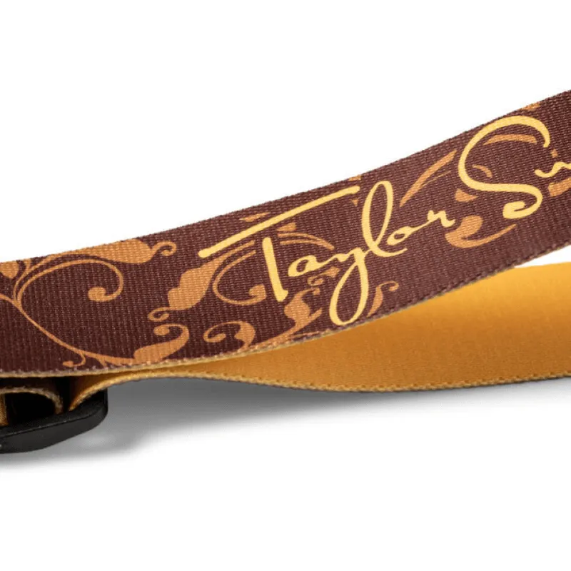 Taylor Swift Guitar Strap Signature, Brown