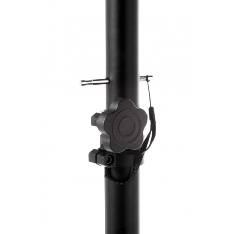 Bespeco SH70N Coppia di supporti per altoparlante con borsa -serie stand hard