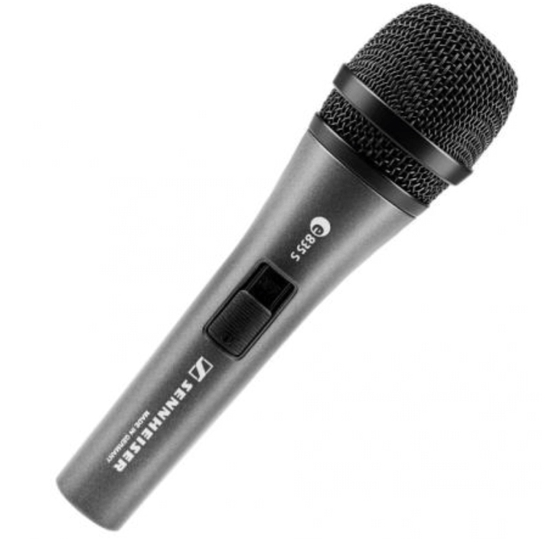 Sennheiser e845s Microfono per voce supercardioide con interruttore