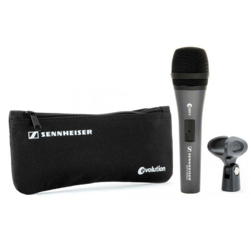 Sennheiser e845s Microfono per voce supercardioide con interruttore