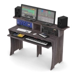 Glorious Workbench Driftwood - Console DJ Studio di Lavoro Compatta