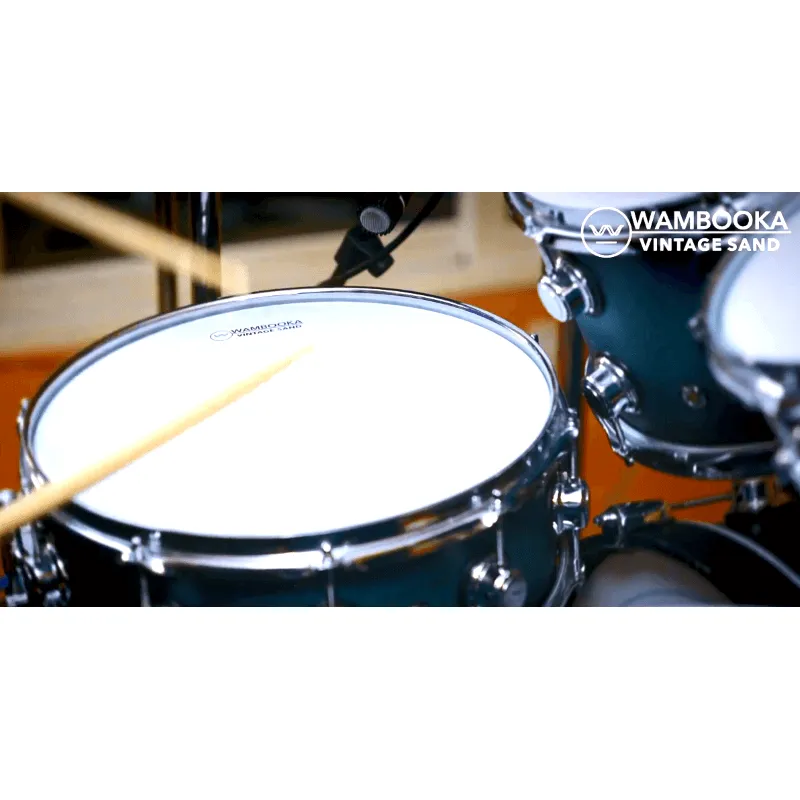 Wambooka Pelle 14" Vintage SAND WB-VS-14SB Pelle Rullante Sabbiata, Dot