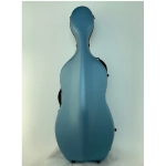 ASTUCCIO CELLO 4/4 ABS CON RUOTE CL AZZURRO SATINO