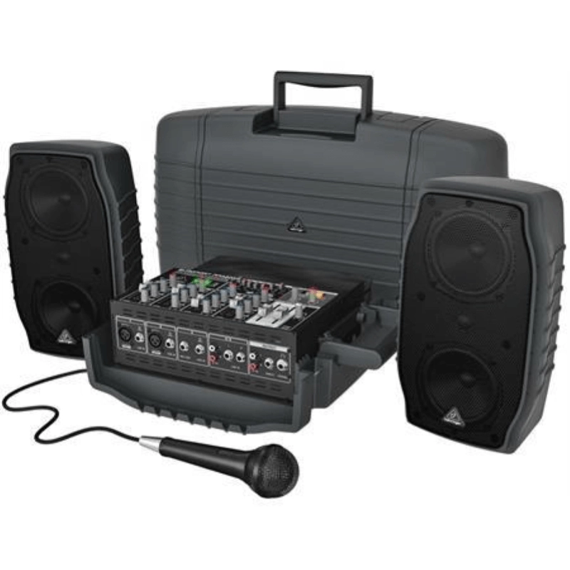 Behringer PPA200 Sistema PA portatile a 5 canali e 200W