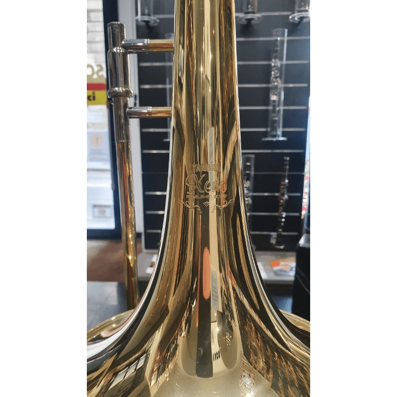 usato Yamaha YSL881 Xeno Trombone in Sib Laccato