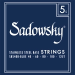 Sadowsky SBS40B Corde basso elettrico 40-125 Blue Label Acciiao Inox