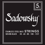 Sadowsky SBS40B-1 Corde basso elettrico 40-125 Black Label Steel