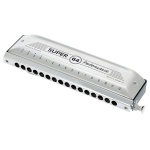 HOHNER SUPER 64 PERFORMANCE ARMONICA Chrome Finish